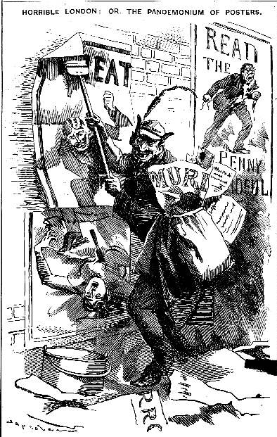 Punch horrible London