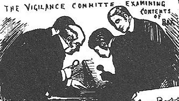 From Hell-brevet studeres av Vigilansekomiteen